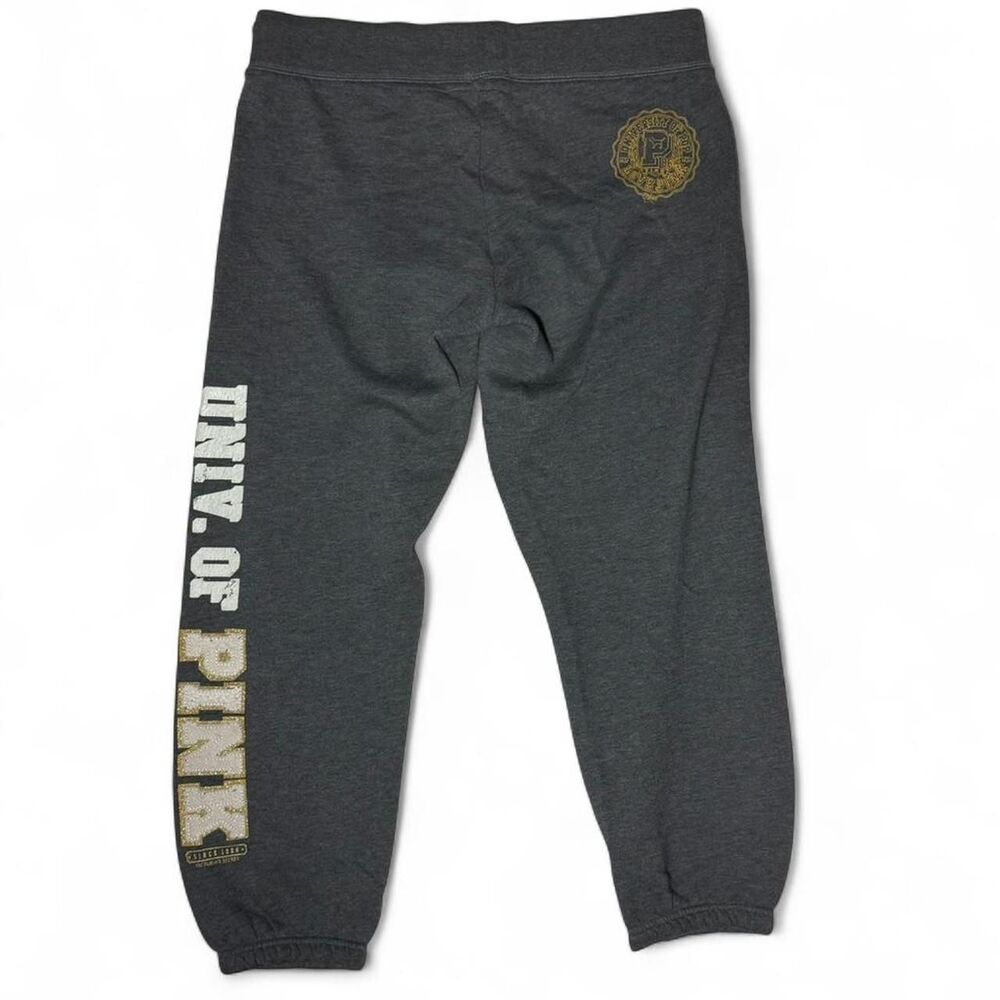 Y2K Victoria’s Secret Low Rise Cropped Sweatpants Women’s Size Small
